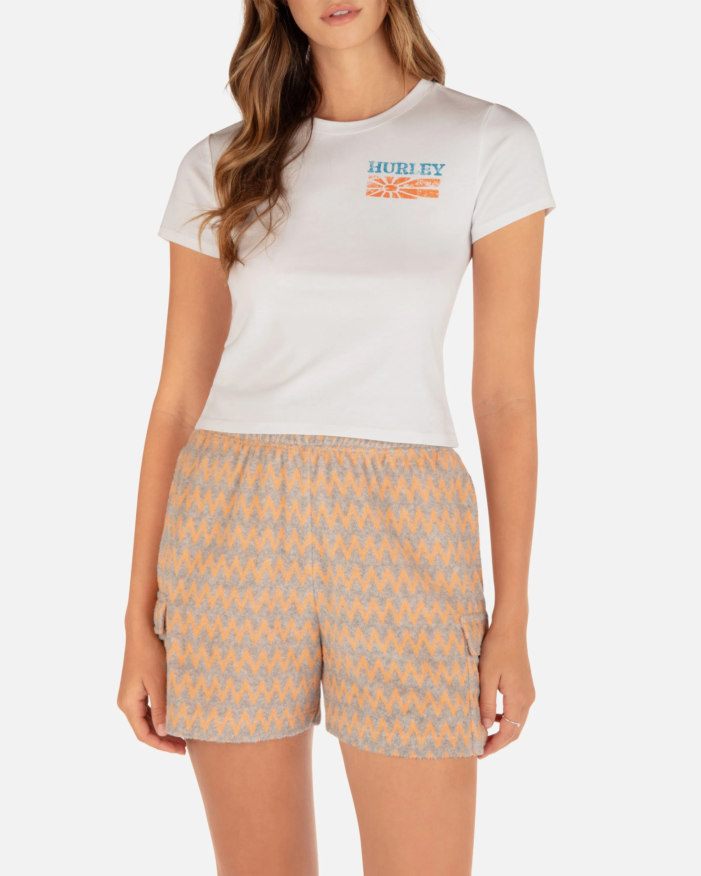 Sunkissed Cropped Tee sold by Hurley product image thumbnail 3