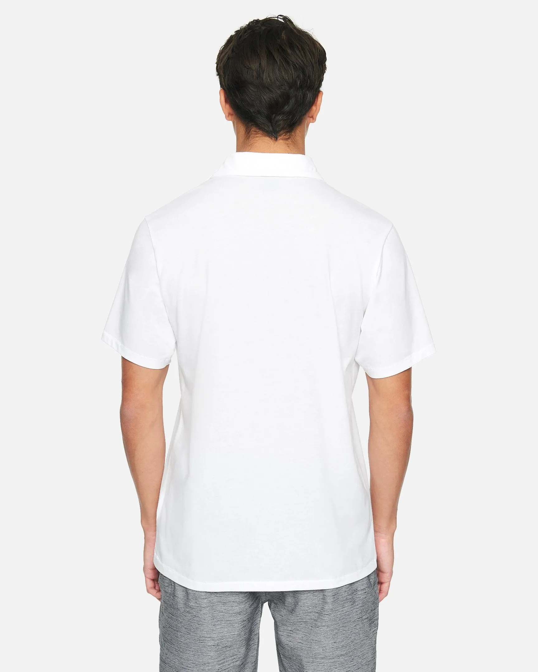 H2O-DRI Harvey Solid Polo Short Sleeve Shirt sold by Hurley product image thumbnail 2