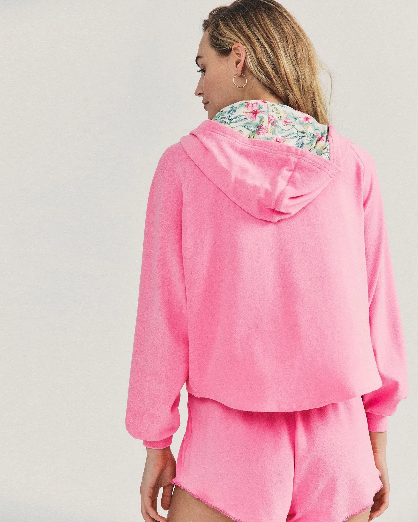 LSF x Hurley - Hawaiian Hibiscus Terry Zip Up Hoodie sold by Hurley product image thumbnail 3