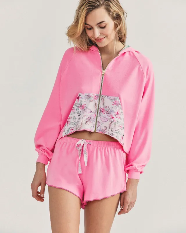 LSF x Hurley - Hawaiian Hibiscus Terry Zip Up Hoodie sold by Hurley