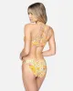 Hurley X Moore Aloha Max Bloomin Groove Moderate Bikini Bottom sold by Hurley