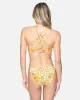 Hurley X Moore Aloha Max Bloomin Groove Moderate Bikini Bottom sold by Hurley