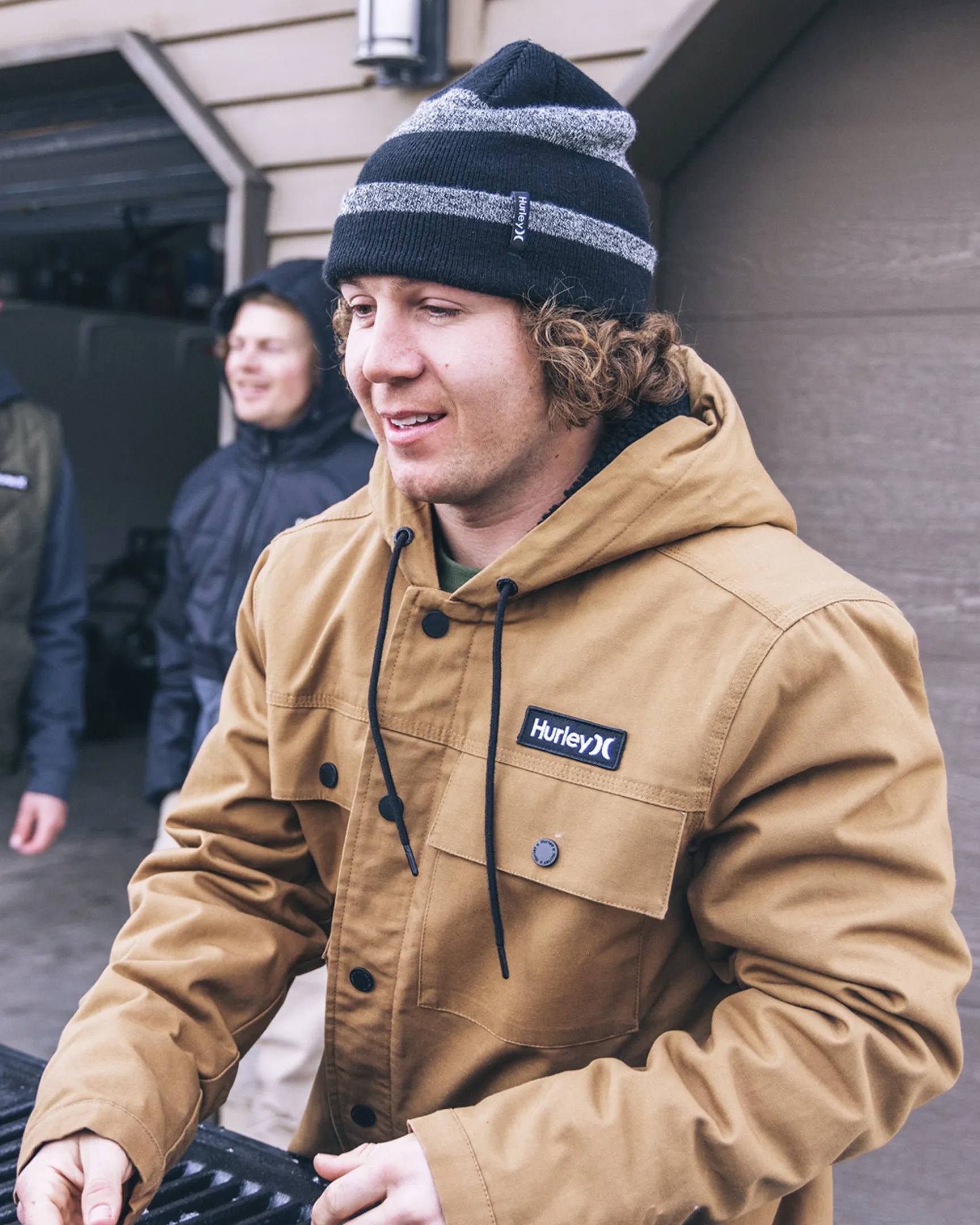 Charger Sherpa Lined Hooded Jacket sold by Hurley