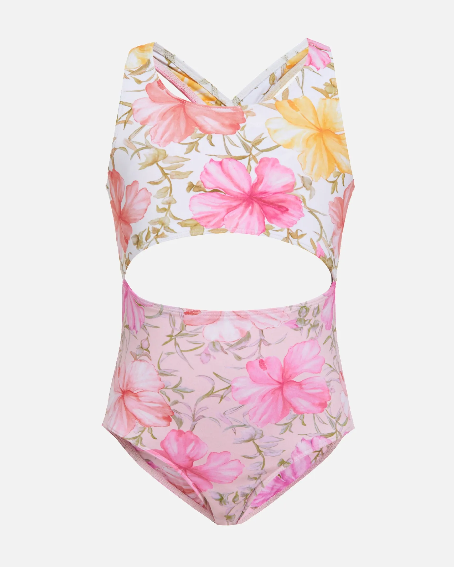 LoveShackFancy x Hurley - Girls' Hibiscus One Piece Swimsuit sold by Hurley product image thumbnail 4