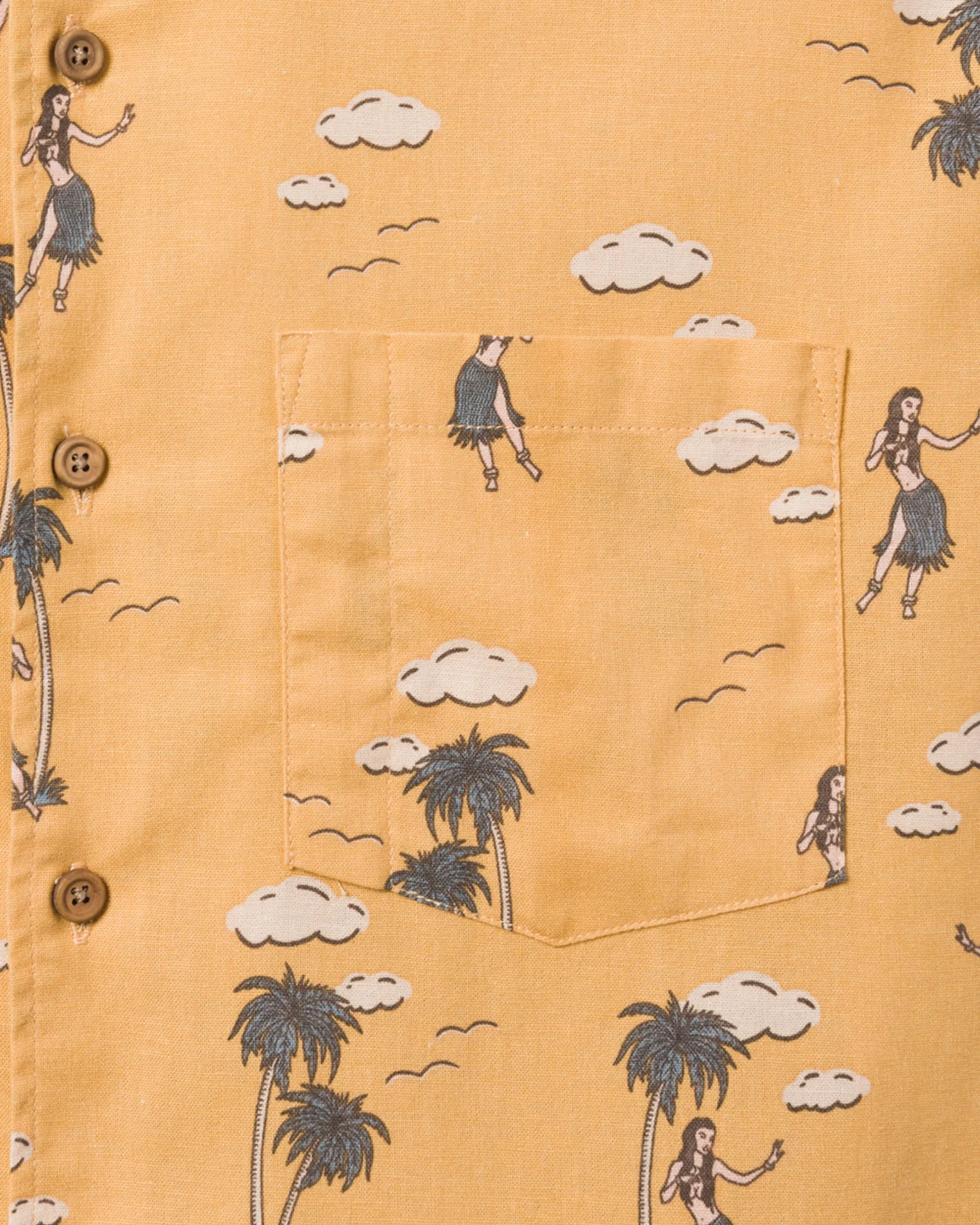 Rincon Linen Short Sleeve Shirt sold by Hurley product image thumbnail 3