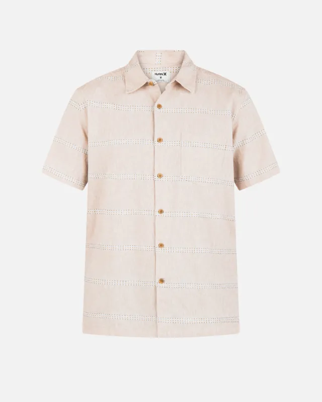 Rincon Linen Short Sleeve Shirt made by Hurley