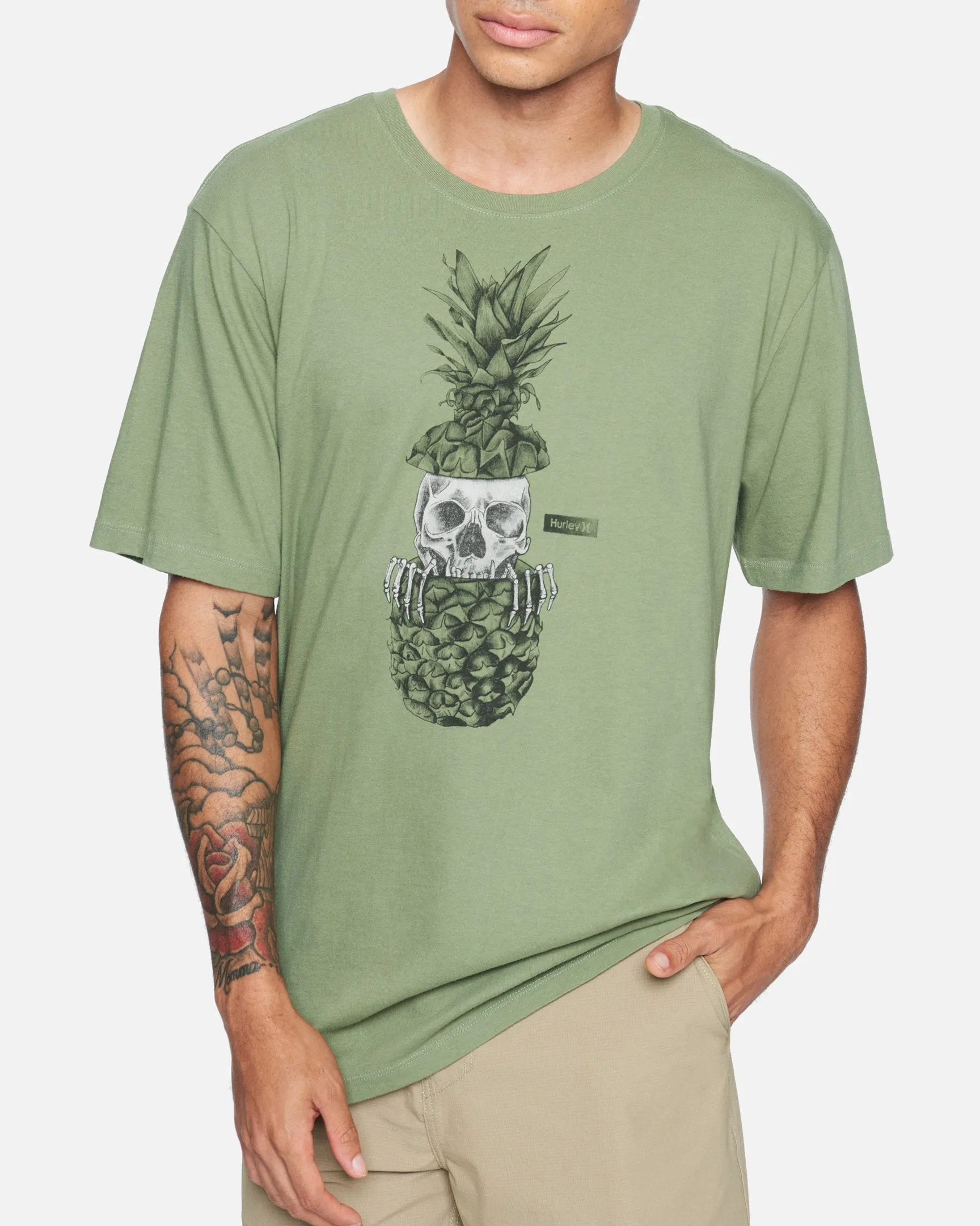 Everyday Washed Peeks Short Sleeve T-Shirt sold by Hurley