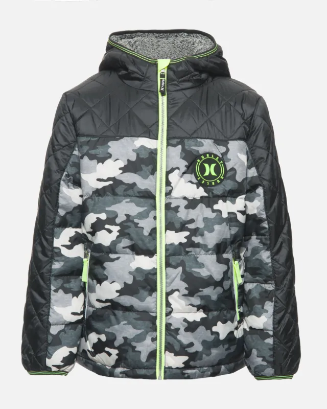 Boys' Hurley Mid Weight Cozy Jacket sold by Hurley