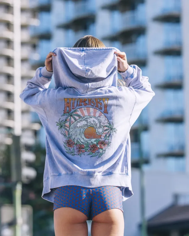 Life In The Sun Boyfriend Zip Up Hoodie sold by Hurley