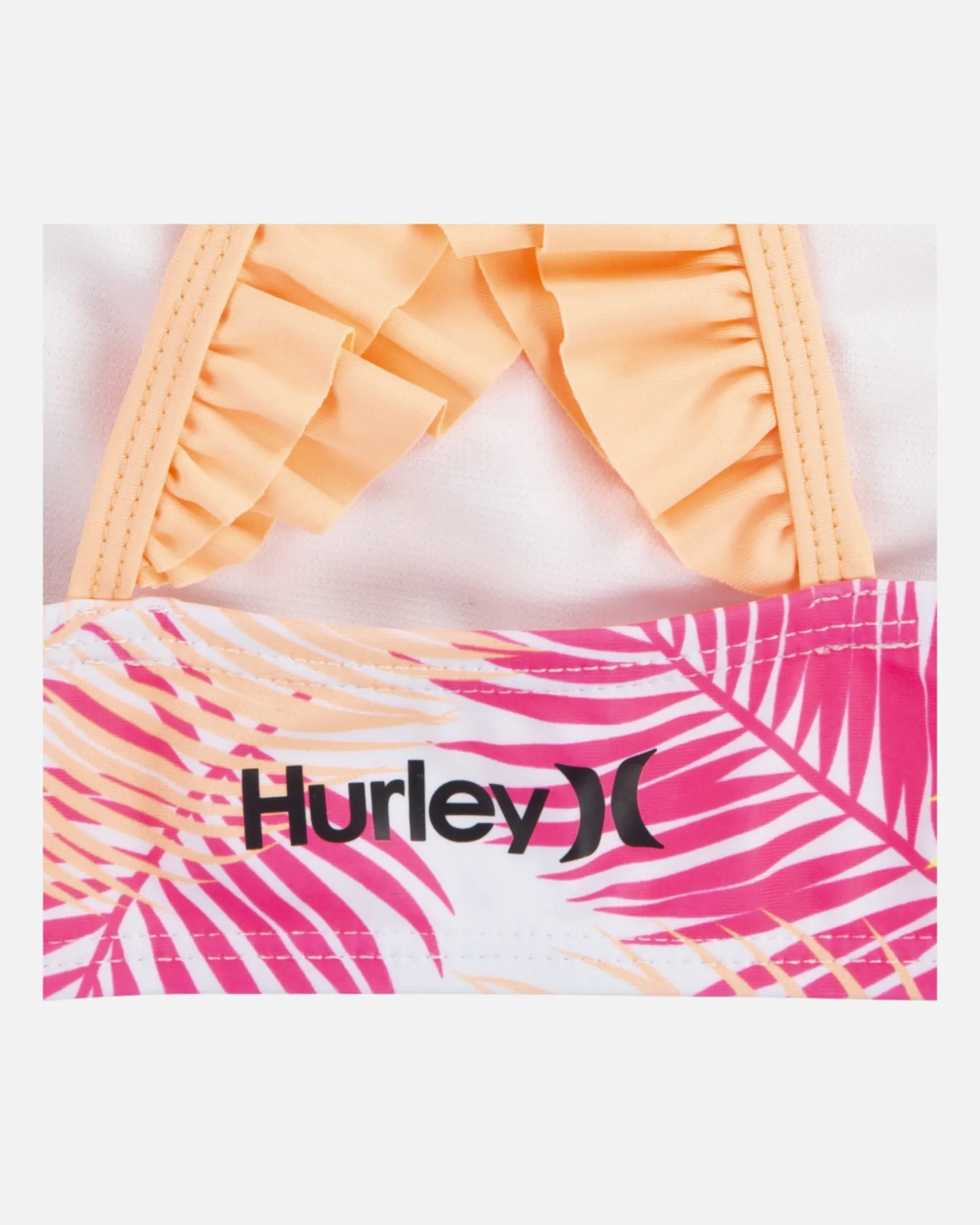 Girls' Double Mini Ruffle Bikini Set sold by Hurley product image thumbnail 3