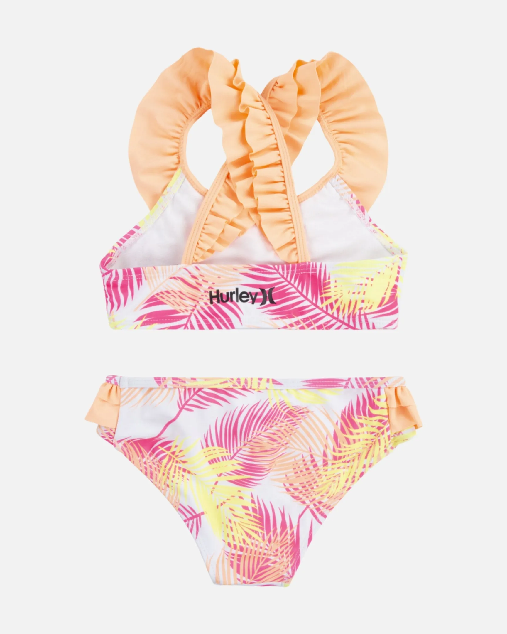 Girls' Double Mini Ruffle Bikini Set sold by Hurley product image thumbnail 2