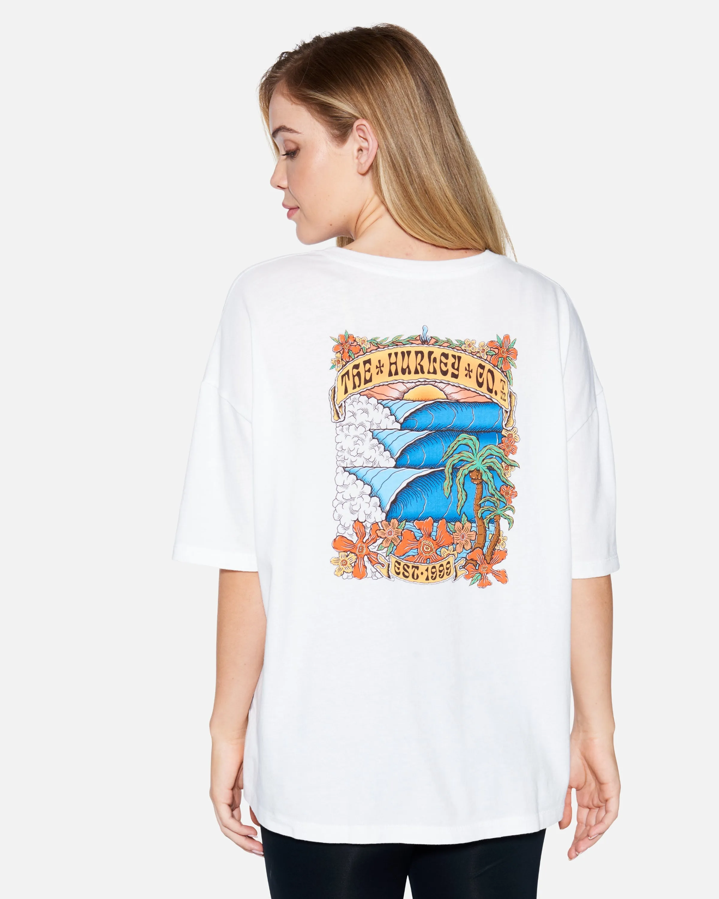 DESERT POINT BOYFRIEND TEE sold by Hurley product image thumbnail 2