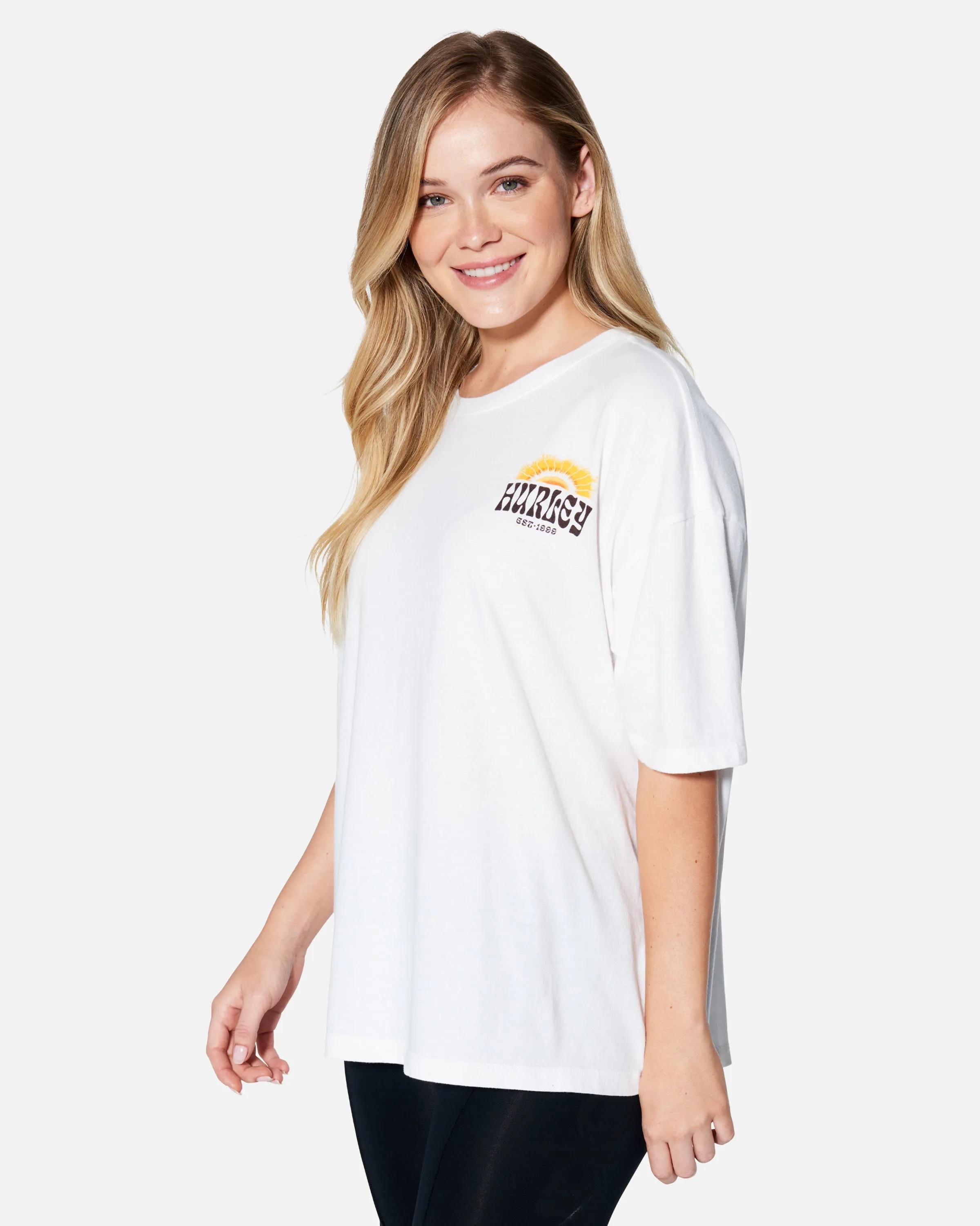 DESERT POINT BOYFRIEND TEE sold by Hurley product image thumbnail 3