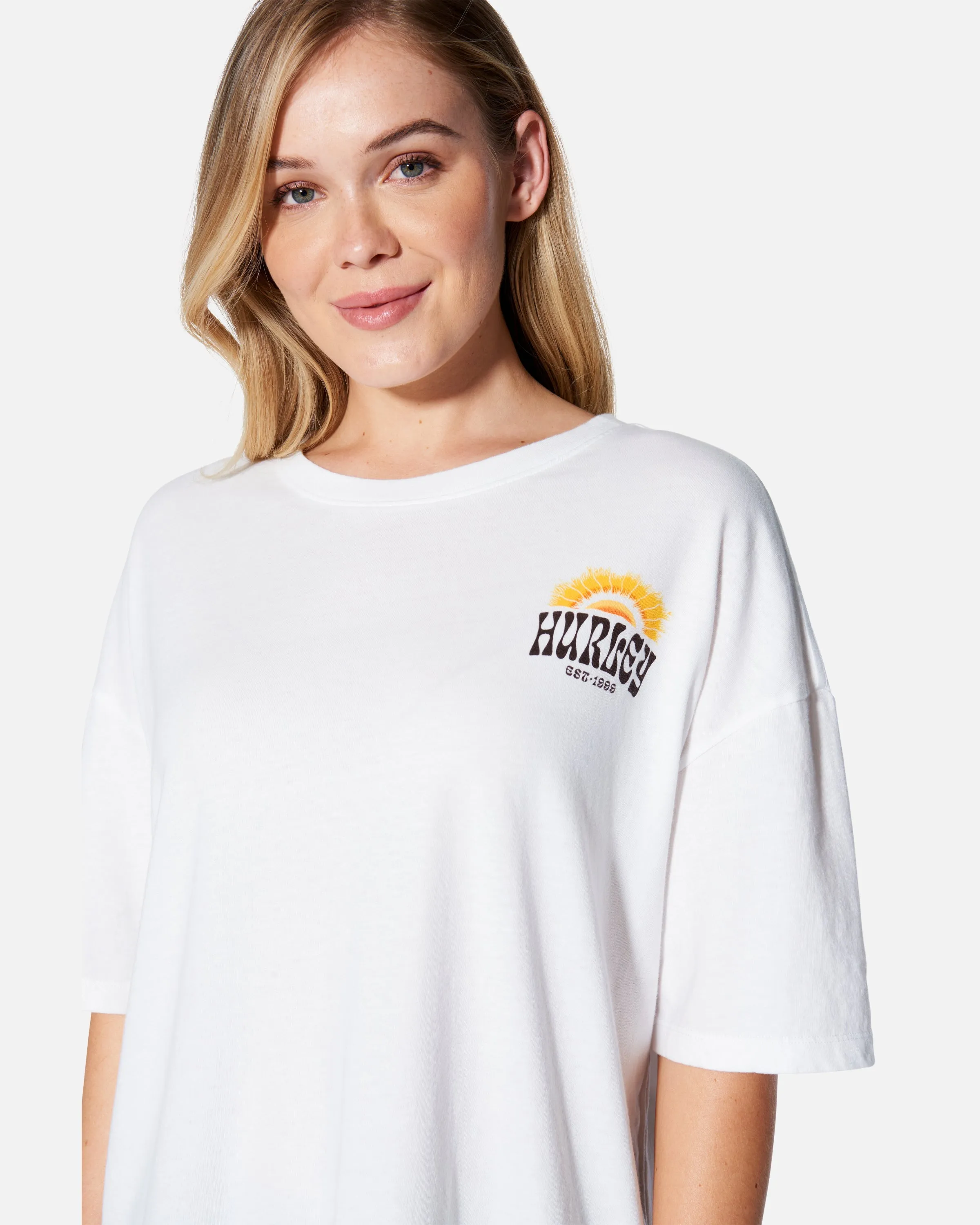 DESERT POINT BOYFRIEND TEE sold by Hurley product image thumbnail 4