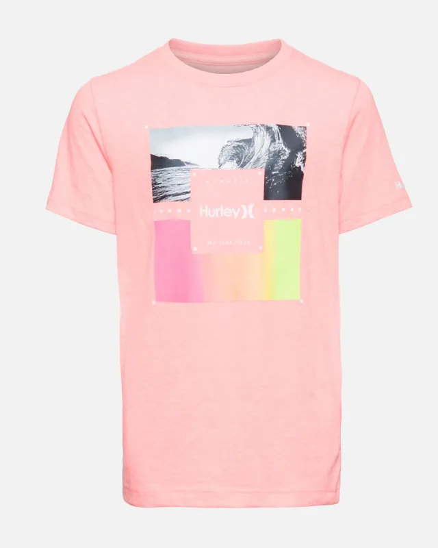 Boys' Wave Palm Invert Short Sleeve T-Shirt sold by Hurley