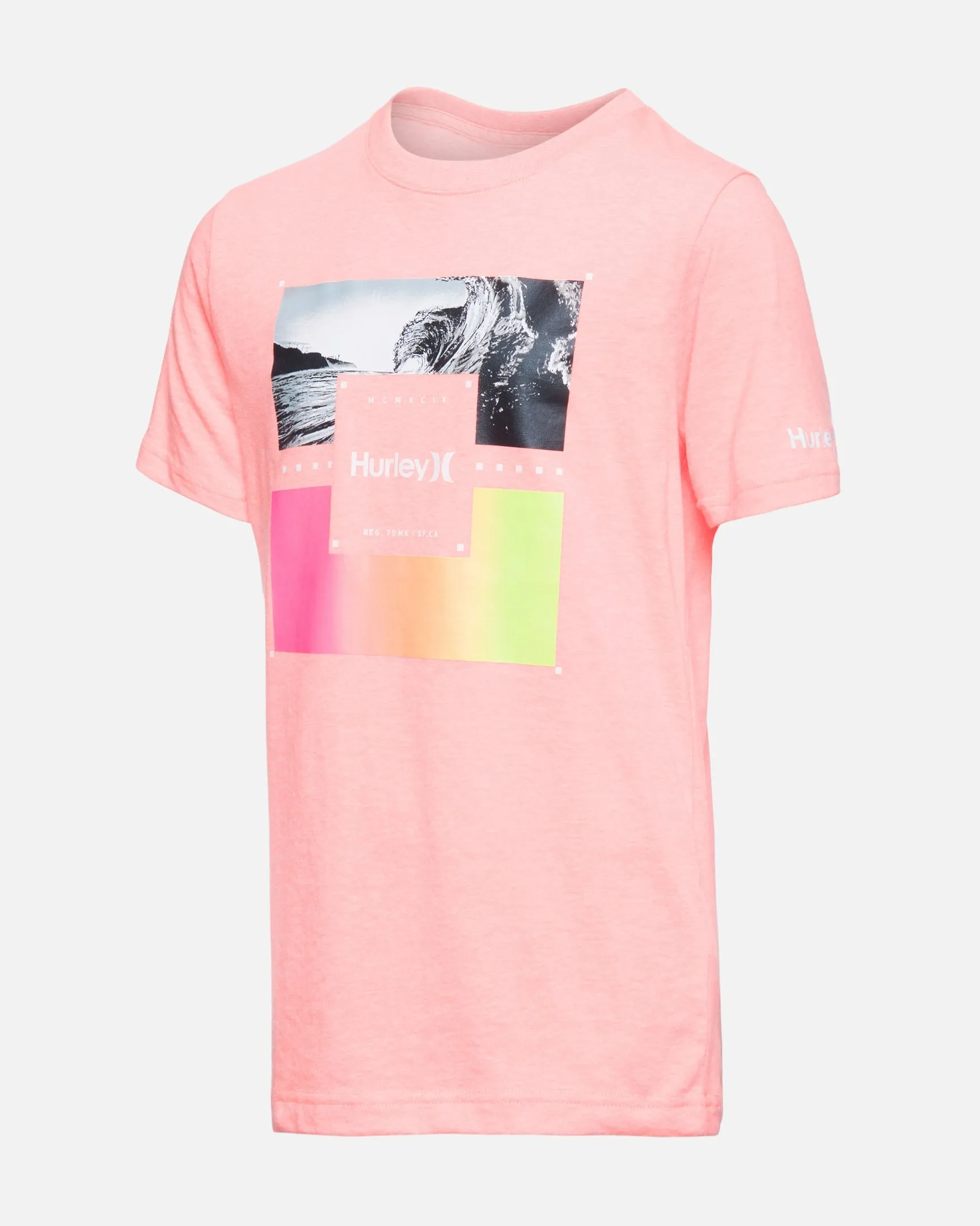 Boys' Wave Palm Invert Short Sleeve T-Shirt sold by Hurley product image thumbnail 3