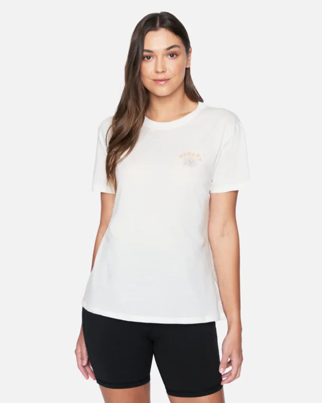 SOPHIA WASHED RELAXED GIRLFRIEND TEE sold by Hurley