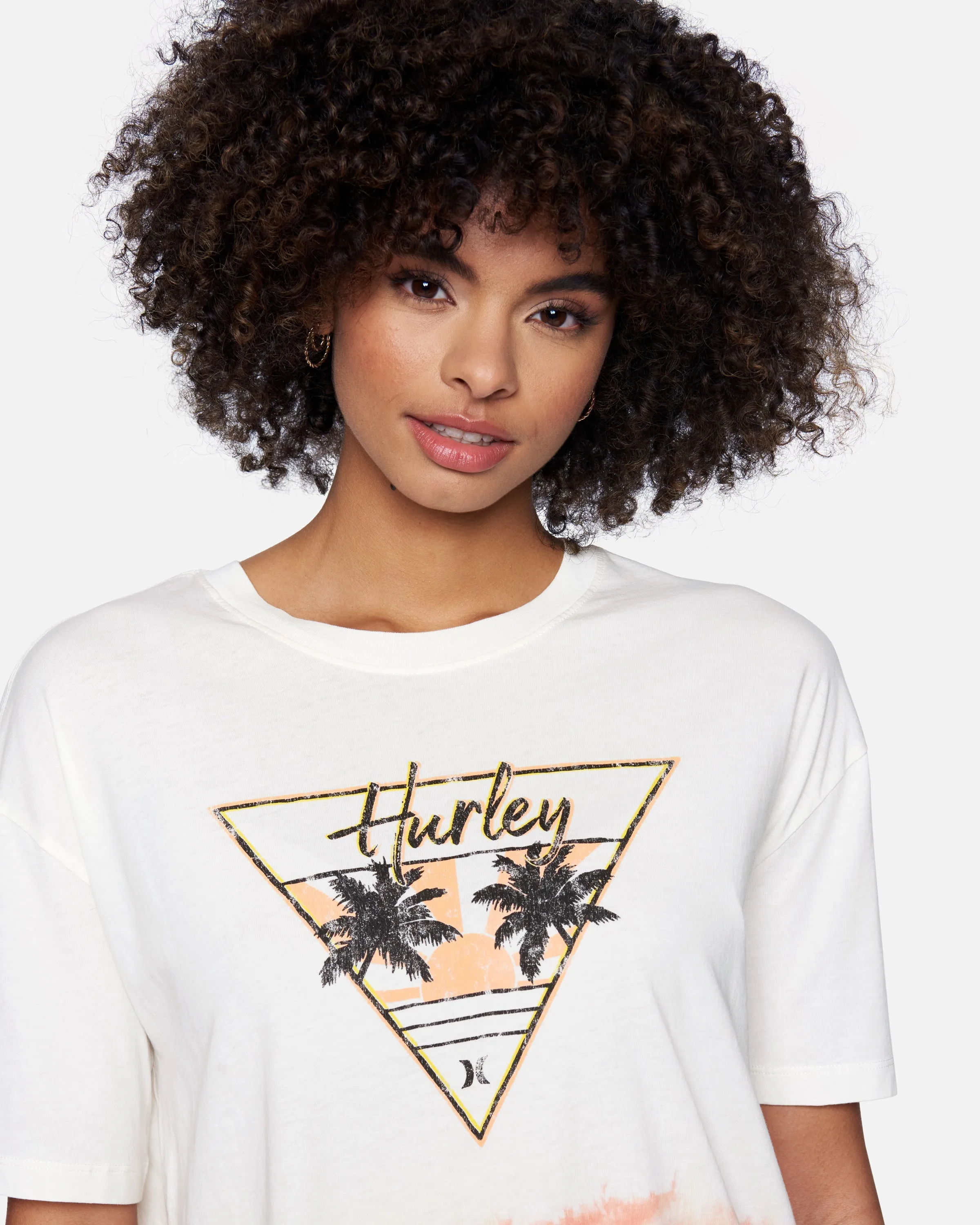 Persea Tie Dye Boyfriend Short Sleeve T-Shirt sold by Hurley product image thumbnail 4