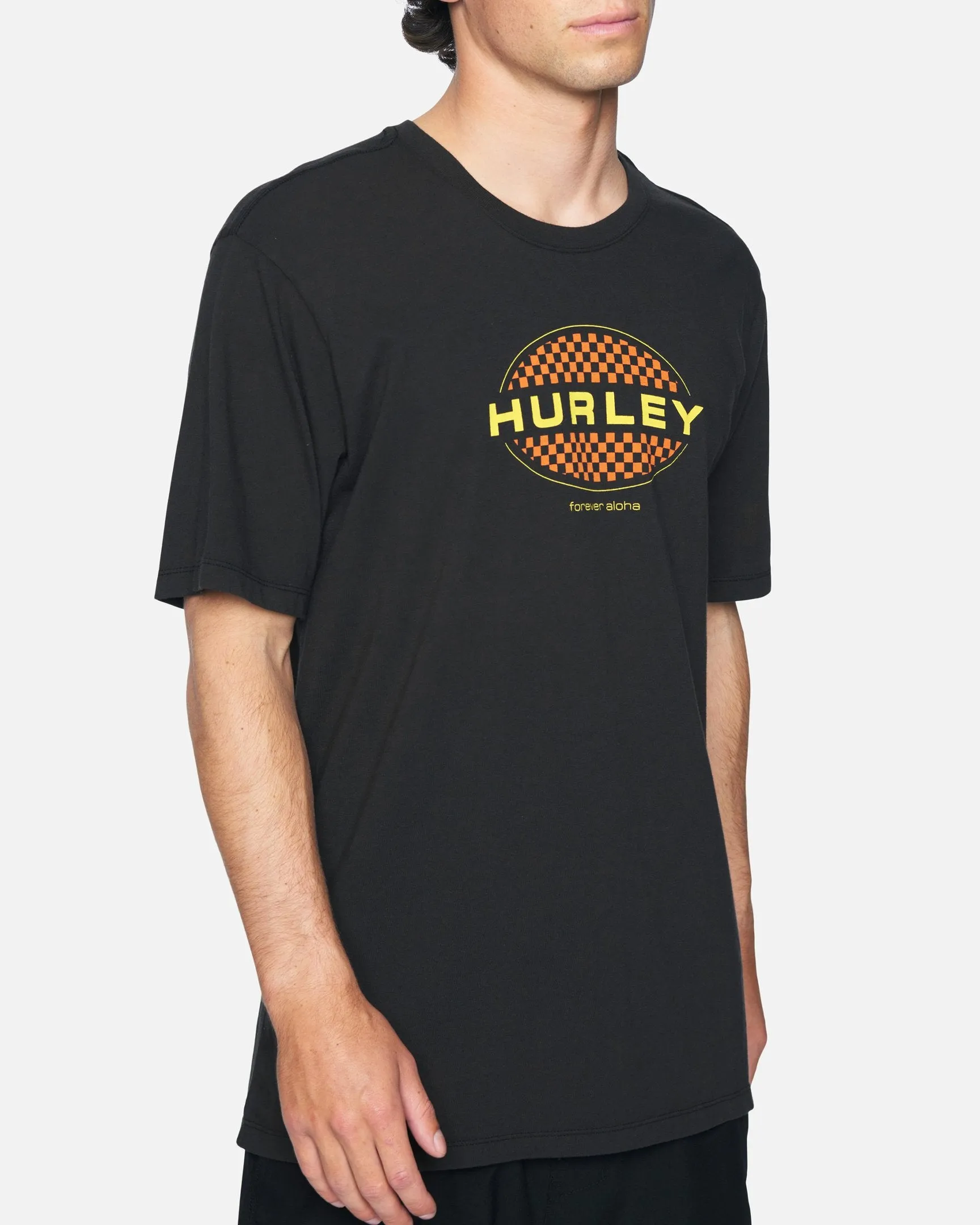Everyday Washed Oval Checkers Short Sleeve T-Shirt sold by Hurley product image thumbnail 3