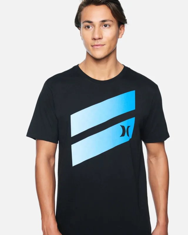 Icon Slash Gradient Short Sleeve T-Shirt sold by Hurley