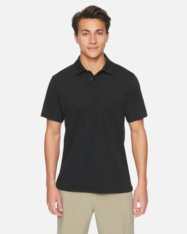 H2O-DRI Harvey Solid Polo Short Sleeve Shirt sold by Hurley