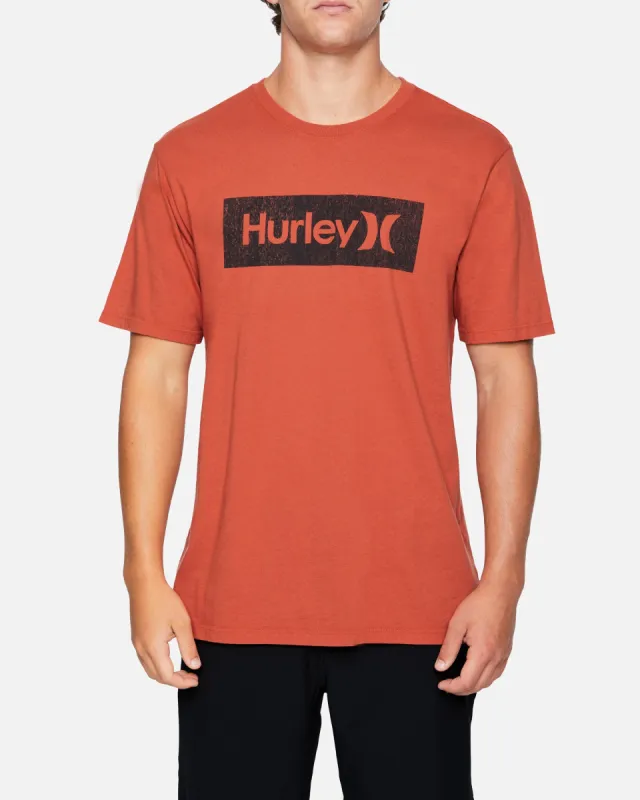 Everyday Washed One And Only Boxed Textured Short Sleeve T-Shirt sold by Hurley