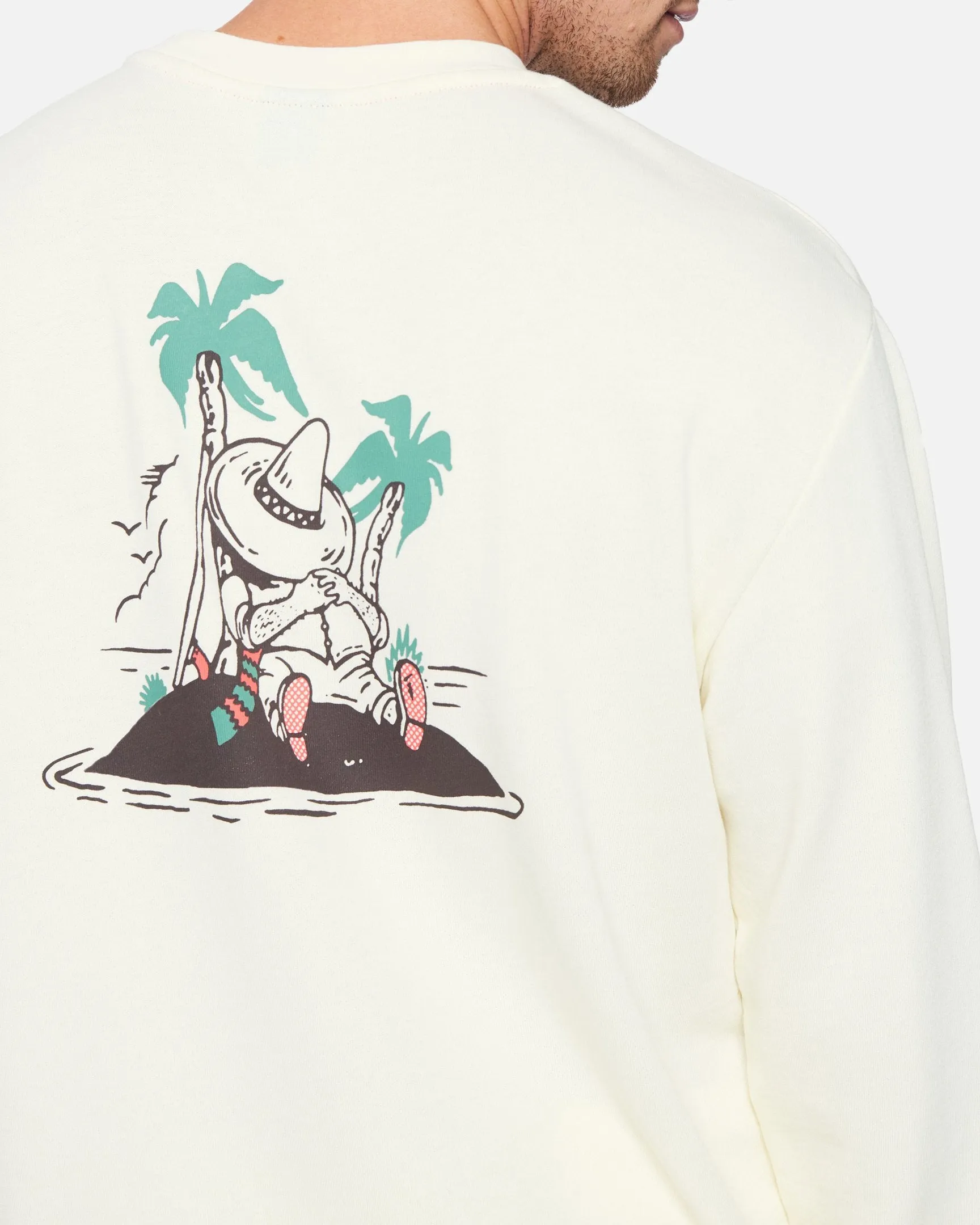 Lazy Days Fleece Crew sold by Hurley product image thumbnail 3