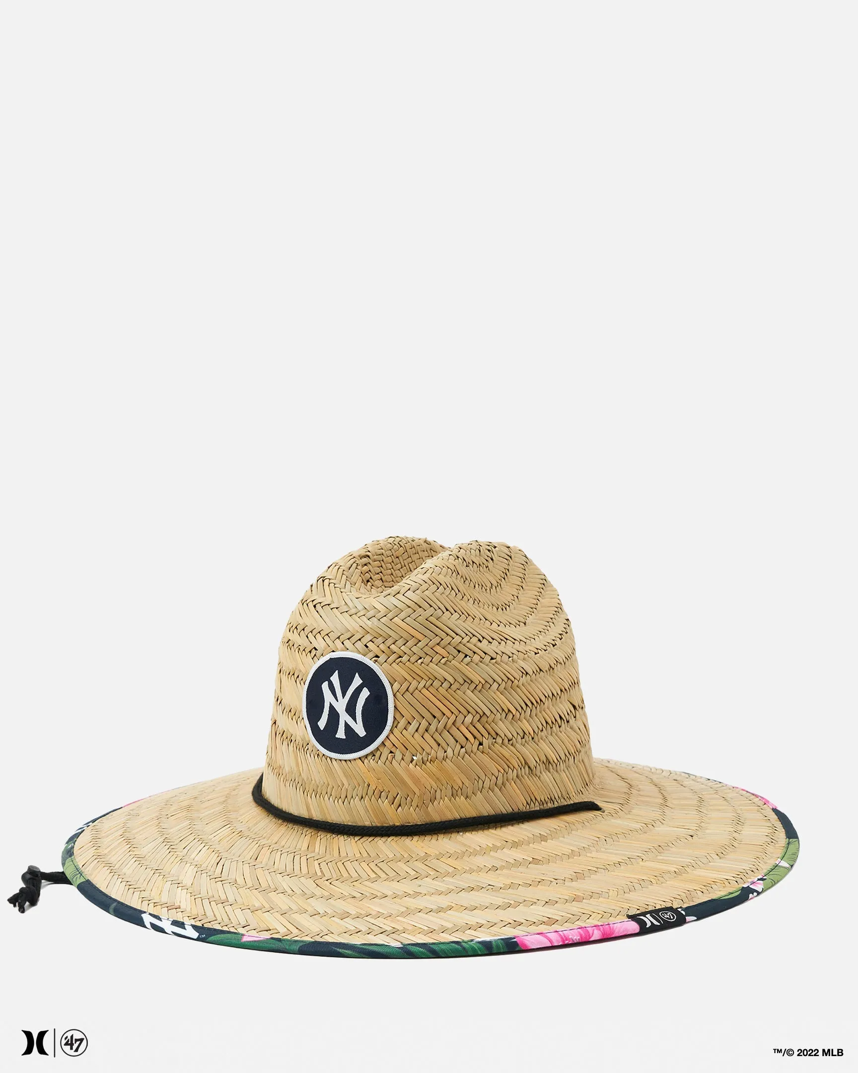 Hurley X 47 New York Yankees Swell Straw Hat sold by Hurley