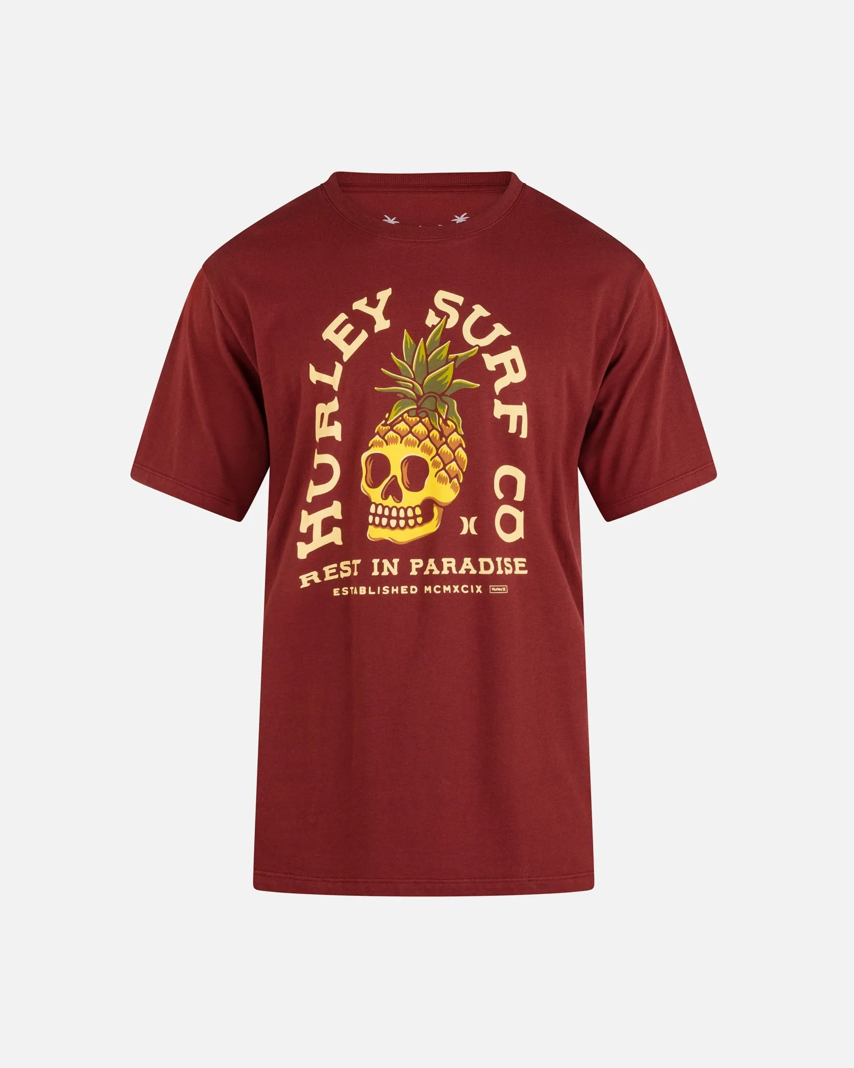 Everyday Pineapple Skull Short Sleeve Tee sold by Hurley