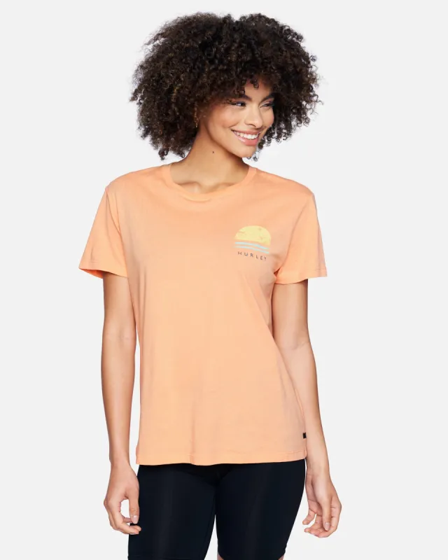 Hanalie Relaxed Girlfriend Short Sleeve T-Shirt sold by Hurley