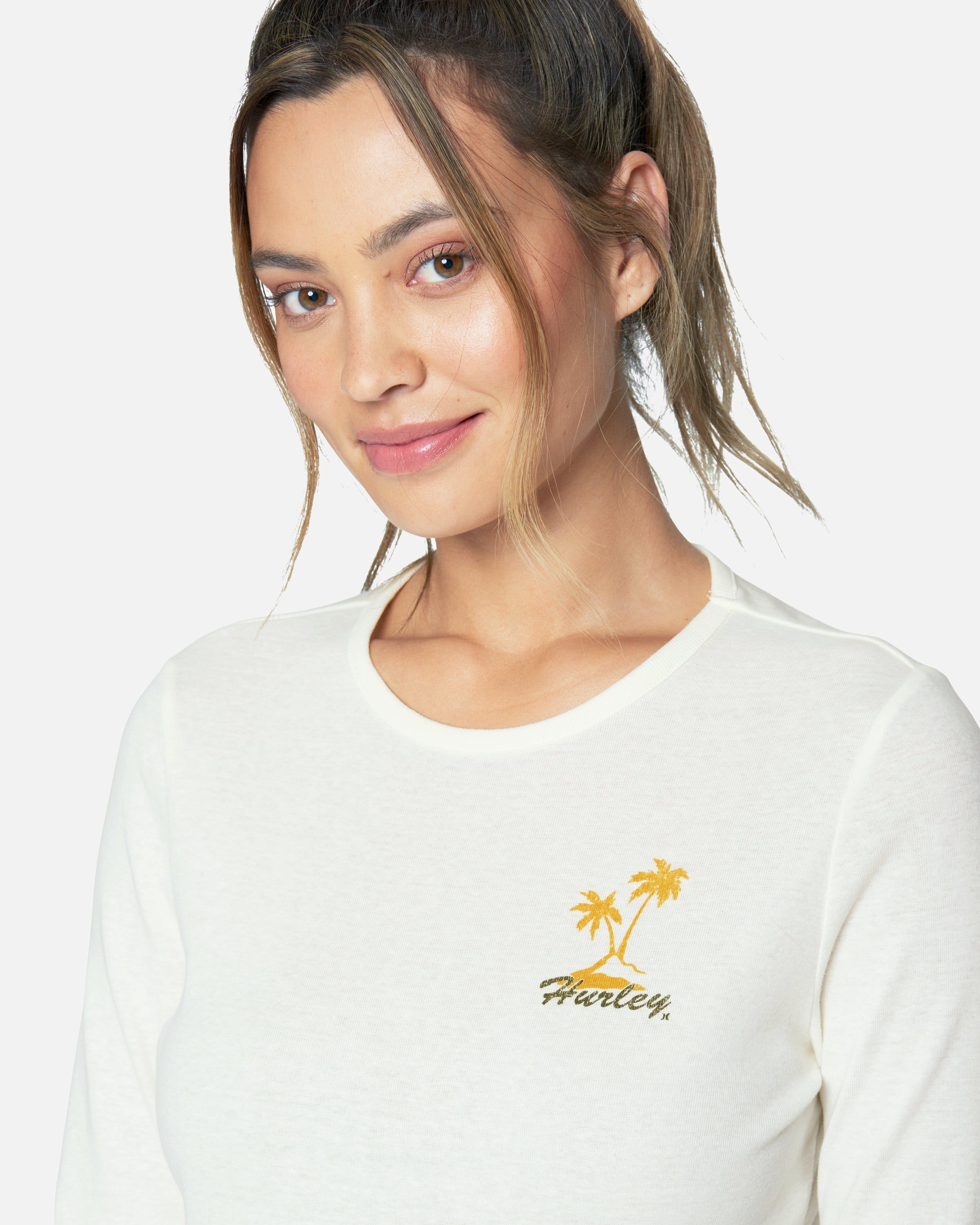 SNA LONG SLEEVE RIB BABY TEE sold by Hurley product image thumbnail 4