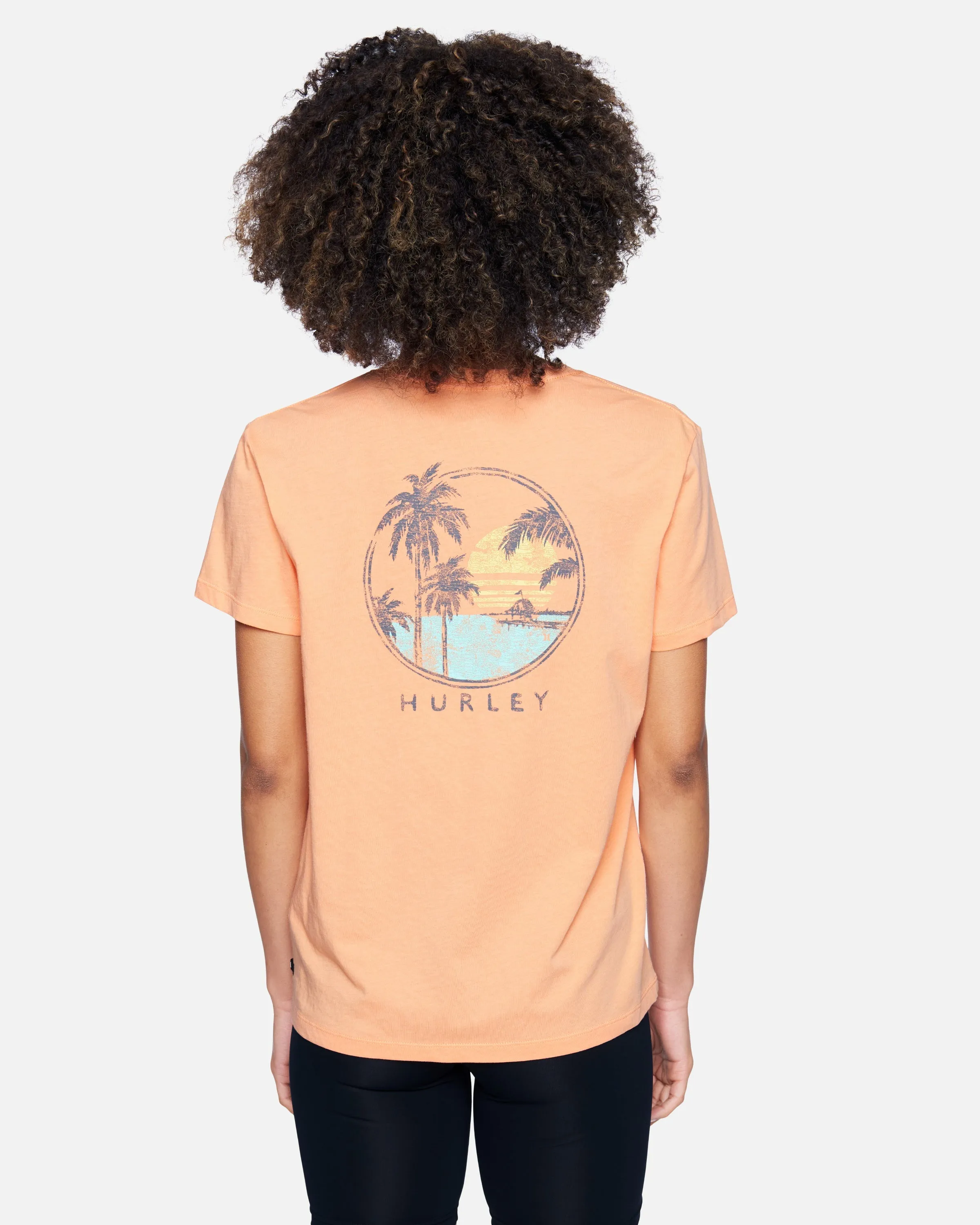 Hanalie Relaxed Girlfriend Short Sleeve T-Shirt sold by Hurley product image thumbnail 2