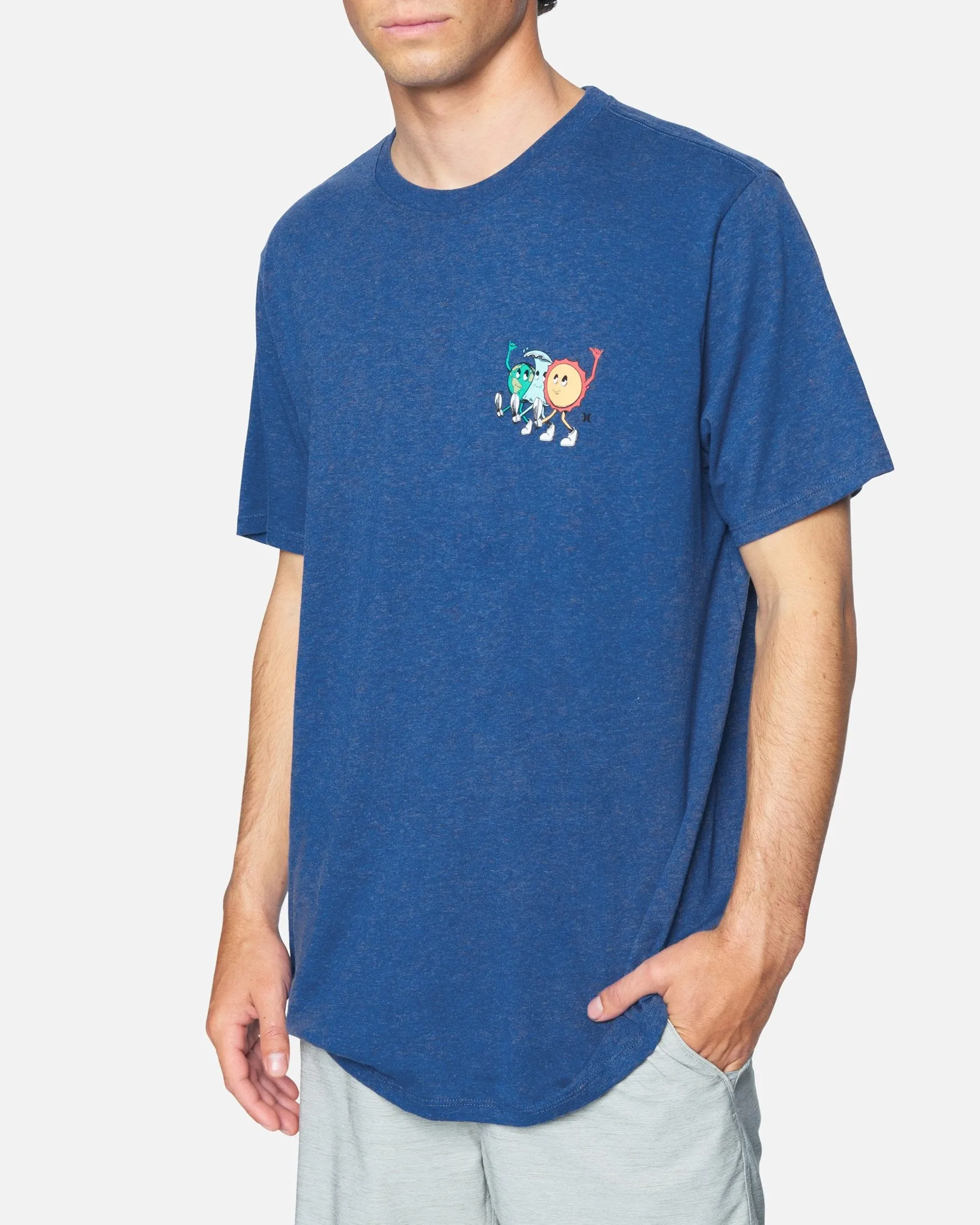 Everyday Regrind Earth and Surfs Short Sleeve T-Shirt sold by Hurley product image thumbnail 3