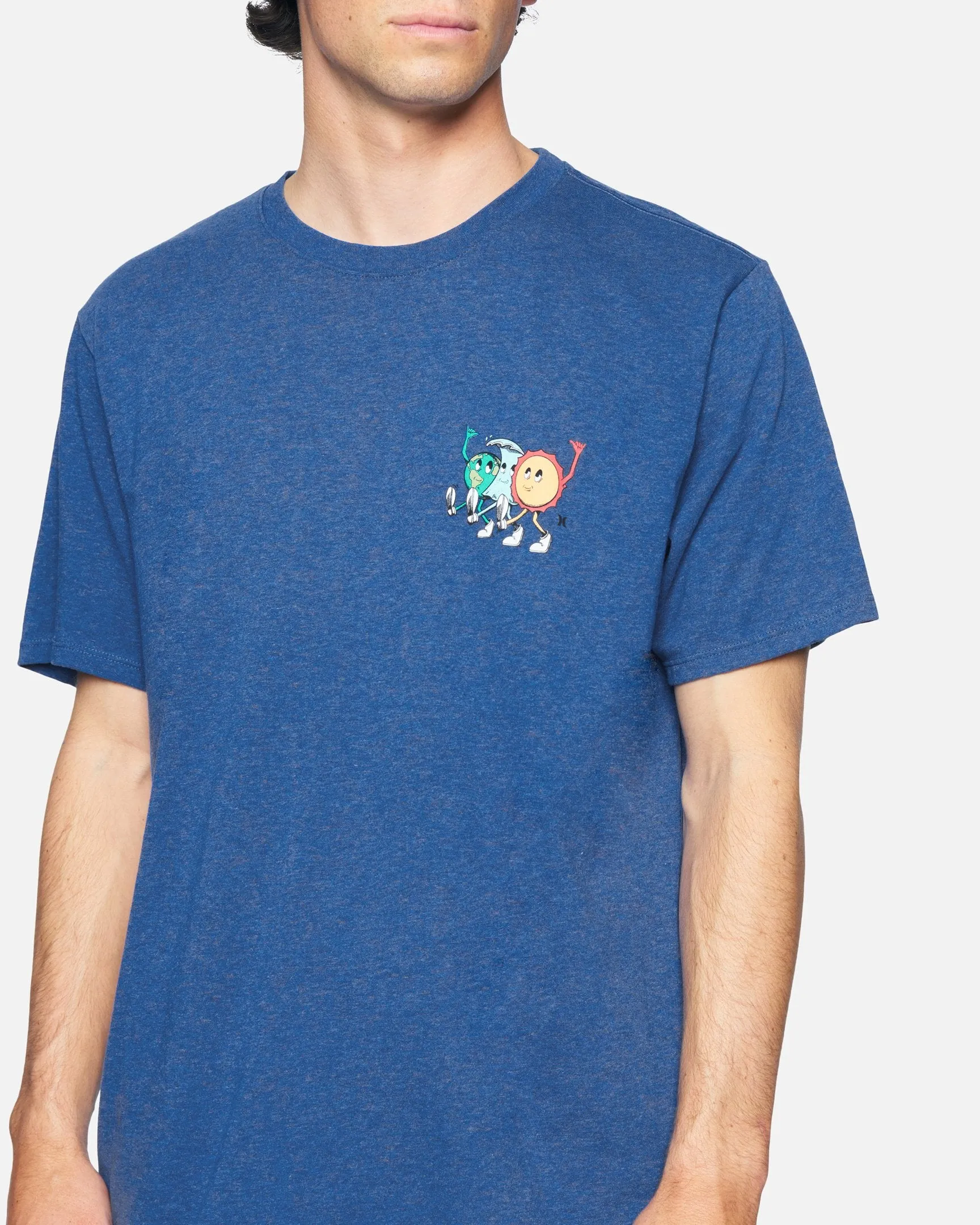 Everyday Regrind Earth and Surfs Short Sleeve T-Shirt sold by Hurley