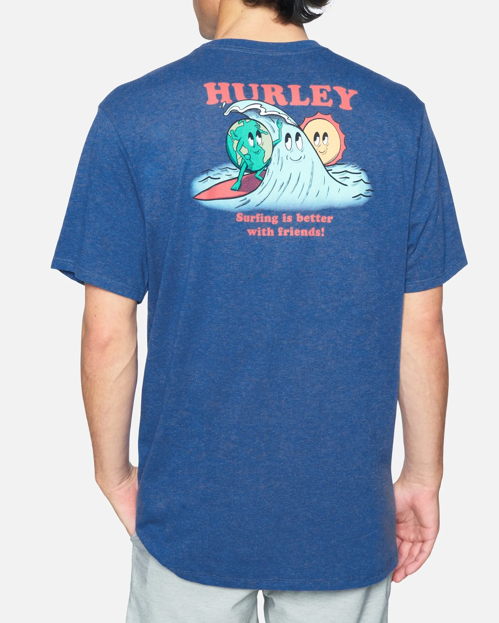 Everyday Regrind Earth and Surfs Short Sleeve T-Shirt sold by Hurley product image thumbnail 2