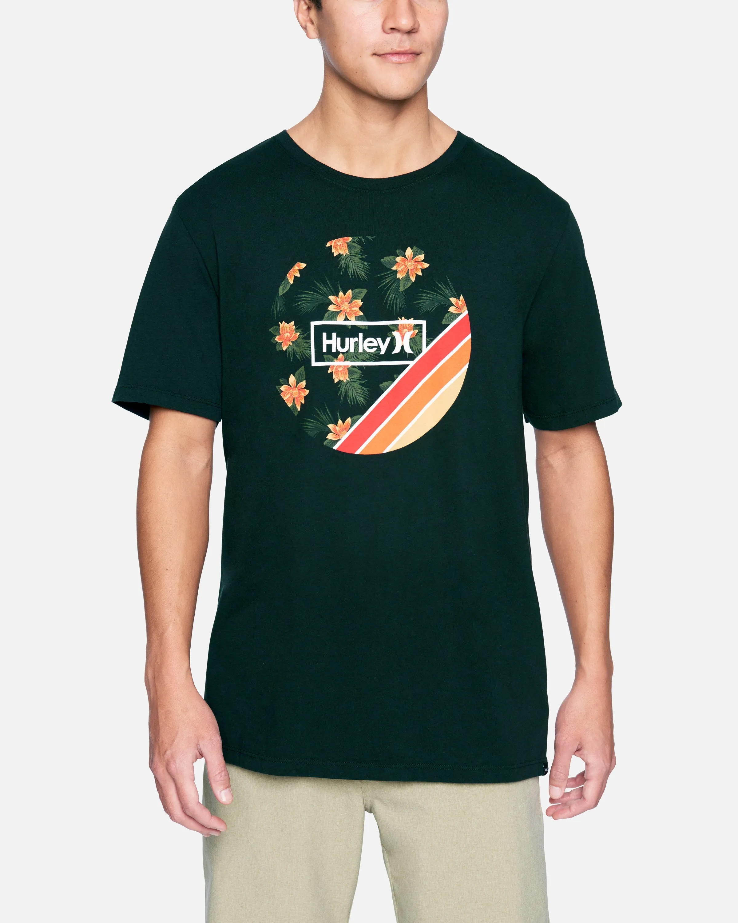 Everyday Washed Alo Moana Stripes Short Sleeve T-Shirt sold by Hurley product image thumbnail 5