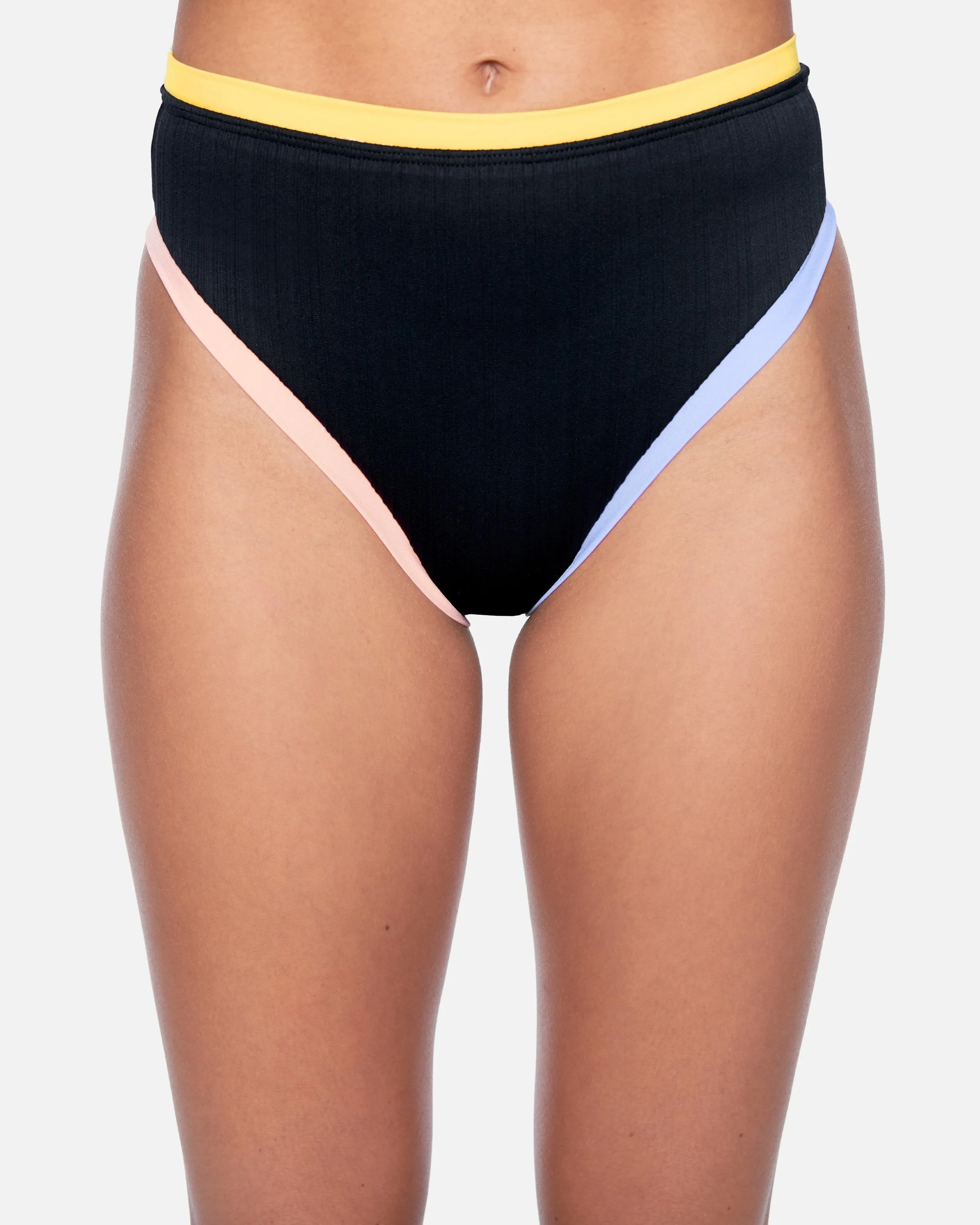 Colorblock Moderate High Waist Bikini Bottom sold by Hurley product image thumbnail 2