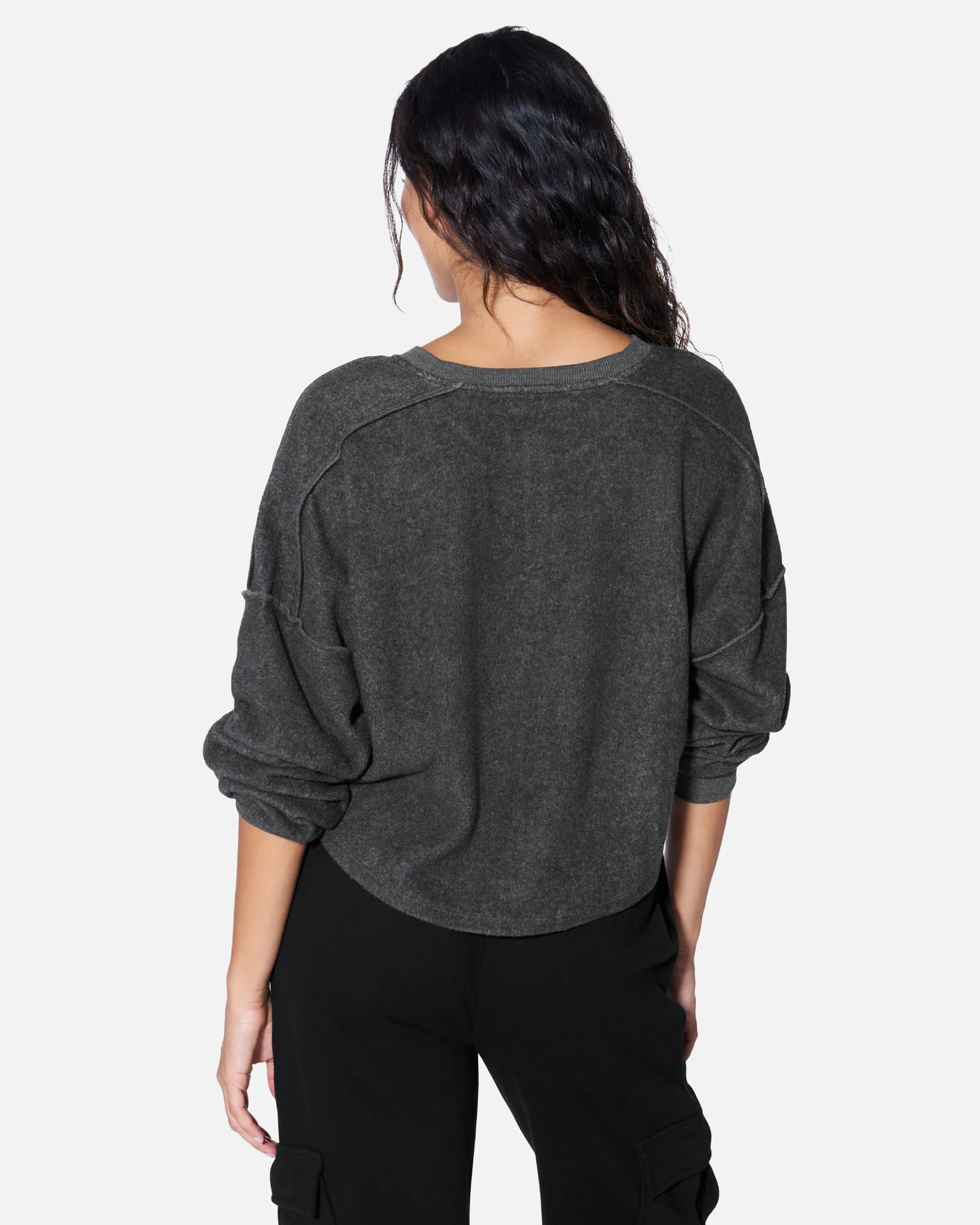 ESSENTIAL ALL TIME FAVORITE HENLEY LONG SLEEVE TOP sold by Hurley product image thumbnail 2