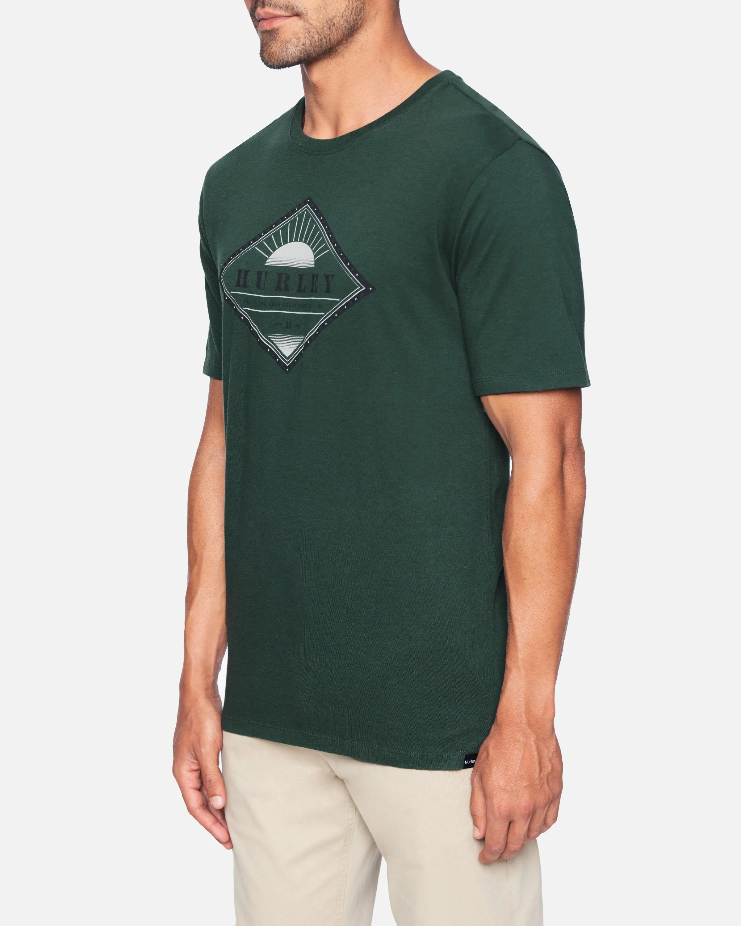 Everyday Washed Durban Diamond Short Sleeve T-Shirt sold by Hurley product image thumbnail 3