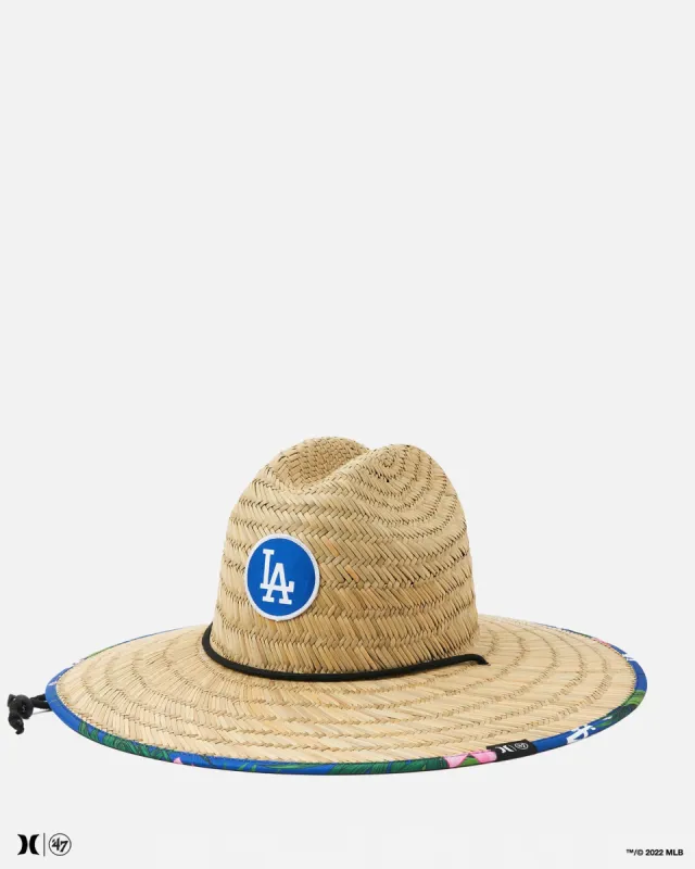 Hurley X 47 Los Angeles Dodgers Swell Straw Hat sold by Hurley