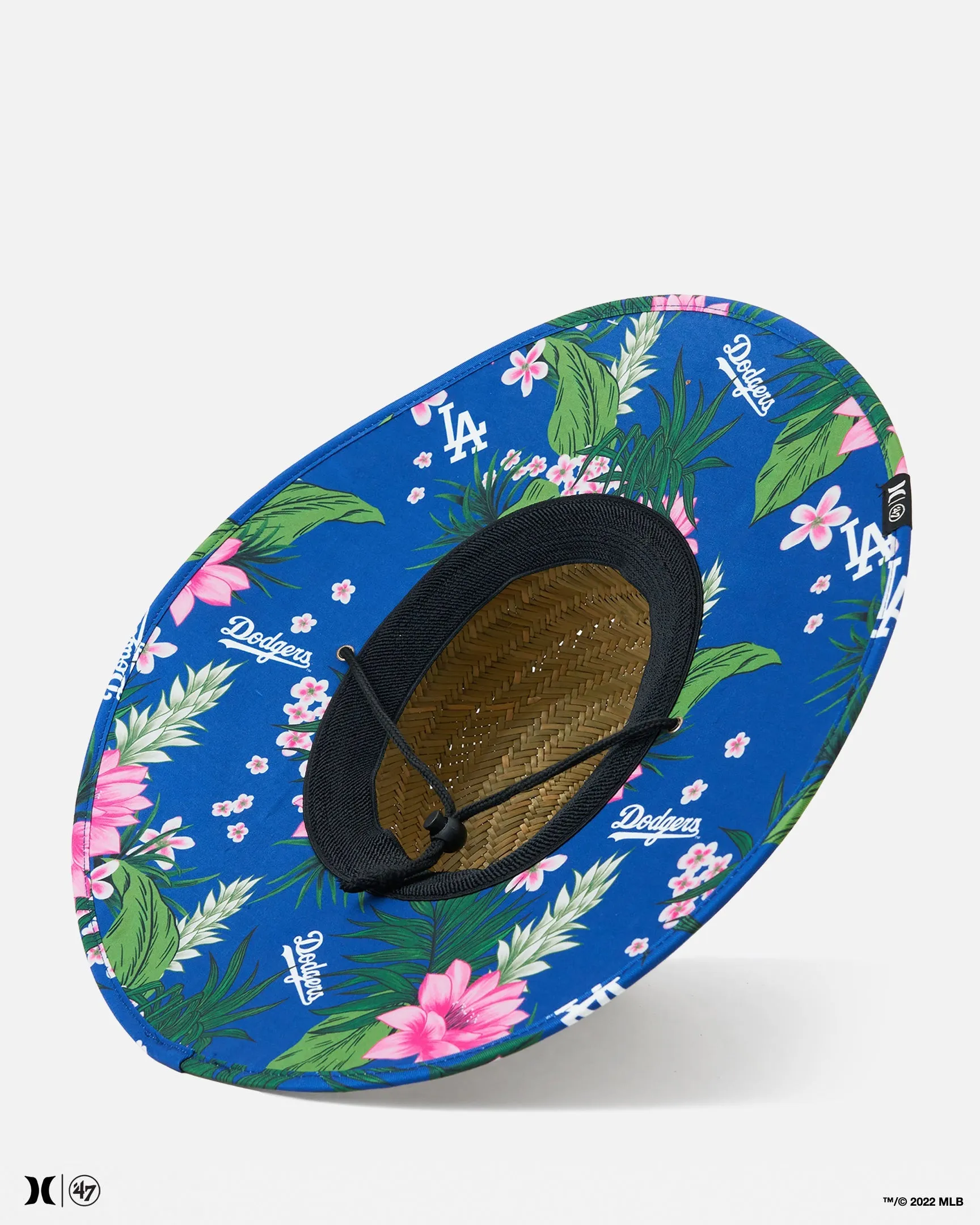 Hurley X 47 Los Angeles Dodgers Swell Straw Hat sold by Hurley product image thumbnail 3