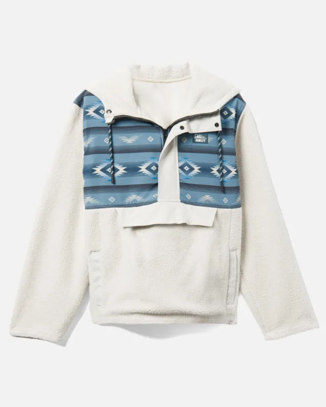 Evergreen Burrrito Anorak Pullover sold by Hurley