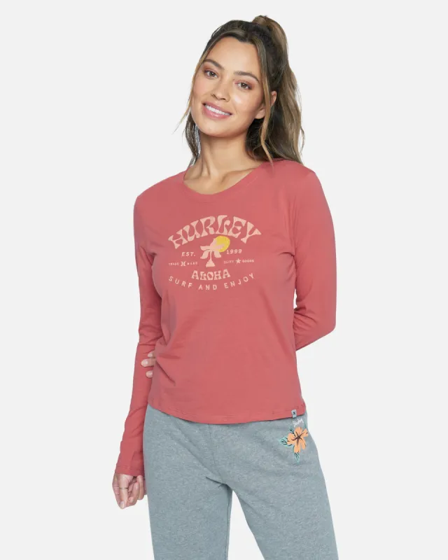 COUNTRY PERFECT CREW LONG SLEEVE TEE sold by Hurley