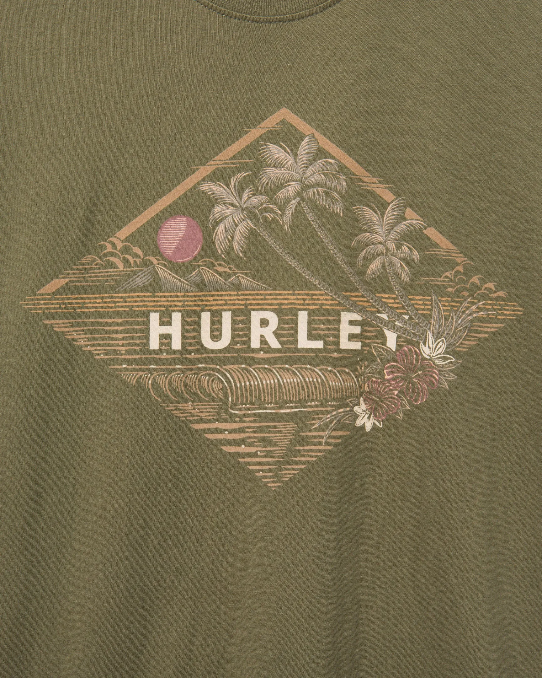 Everyday Washed Oasis Short Sleeve T-Shirt sold by Hurley product image thumbnail 3
