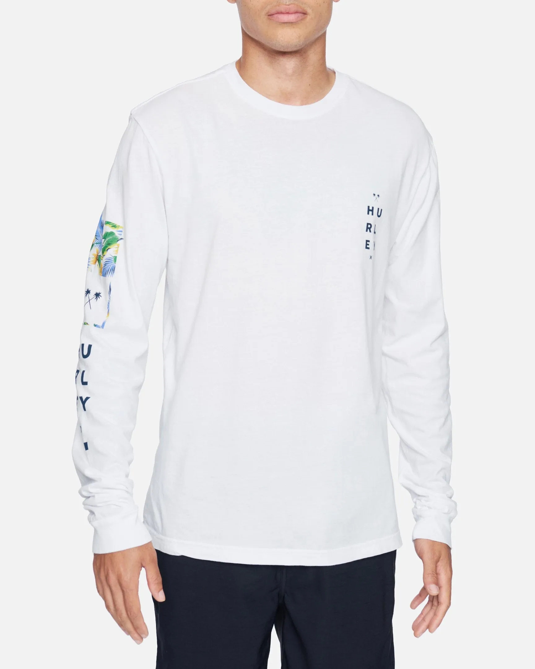 Premium Floral Box Long Sleeve T-Shirt sold by Hurley