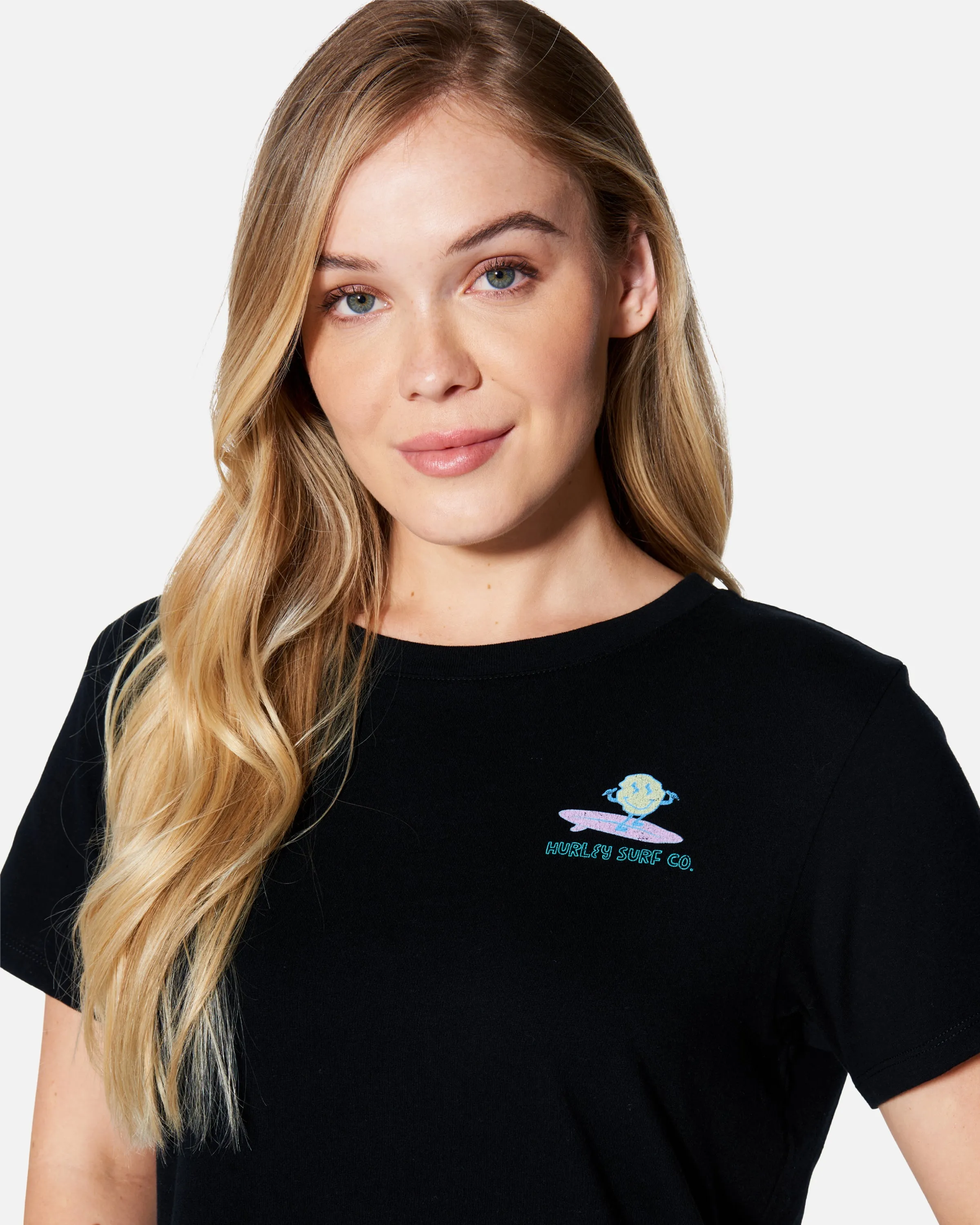 BE HAPPY CLASSIC TEE sold by Hurley product image thumbnail 4