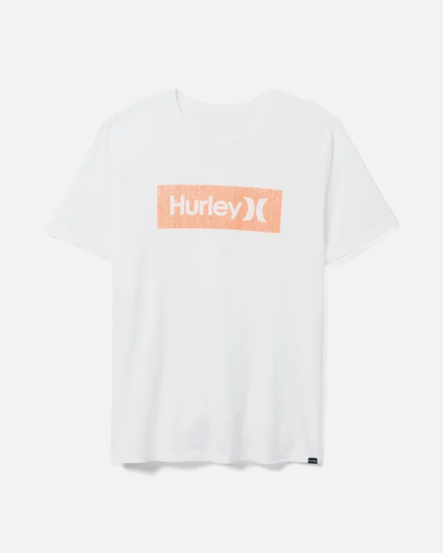 Everday Washed One and Only Boxed Texture Short Sleeve T-Shirt sold by Hurley