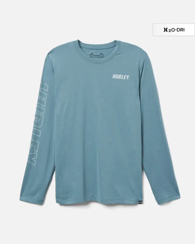 H2O-Dri Easton Fastlane UPF Long Sleeve Surf T-Shirt sold by Hurley