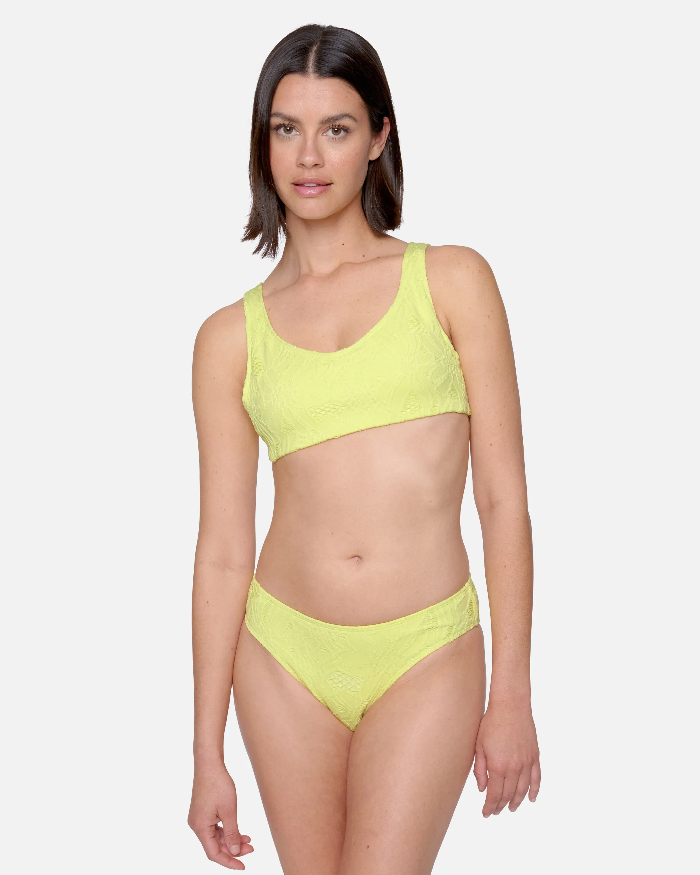 Crochet Mid Rise Cheeky Bottom sold by Hurley product image thumbnail 3