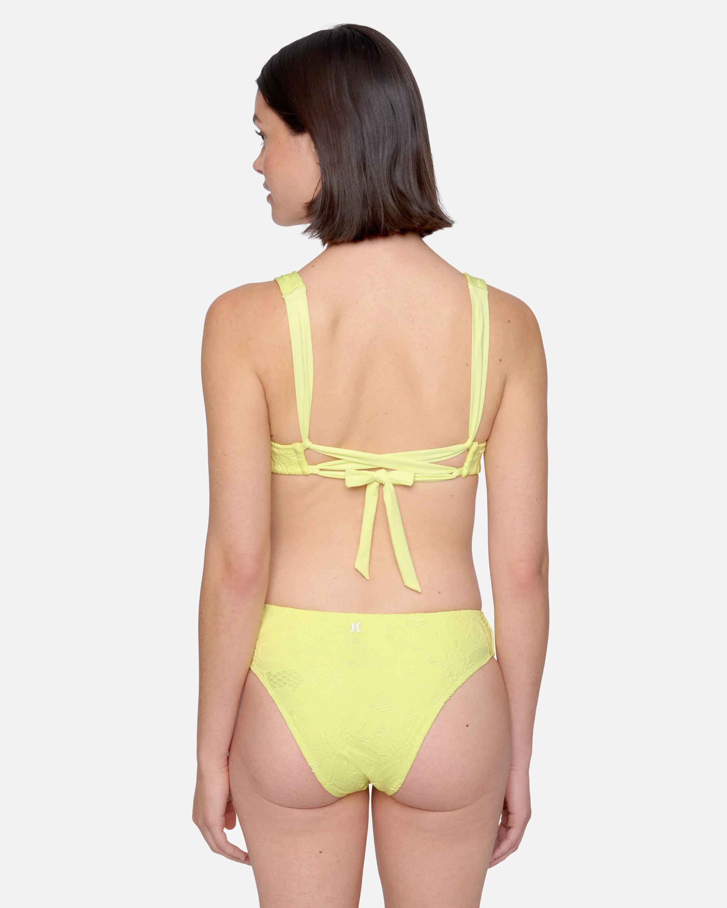 Crochet Mid Rise Cheeky Bottom sold by Hurley product image thumbnail 4
